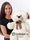 Плюшевый медведь "Плюшка" 90 см  белый