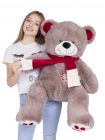 Плюшевый медведь "Кельвин" 120 см бурый